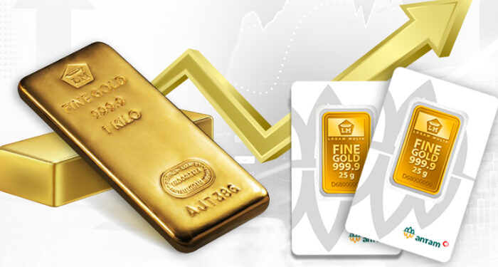 Harga Emas Antam Naik