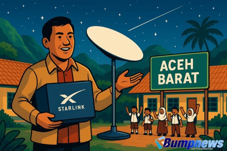 Elon Musk Sediakan Starlink Gratis, Oknum di Aceh Justru Menarik Bayaran Rp 20 Ribu/Jam