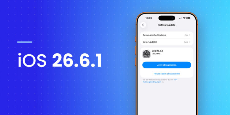 Apple Rilis iOS 26.6.1, iPhone Disarankan Segera Update