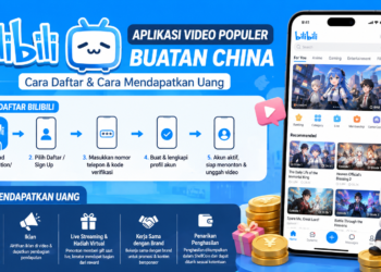 Cara Daftar dan Mendapatkan Uang dari Bilibili