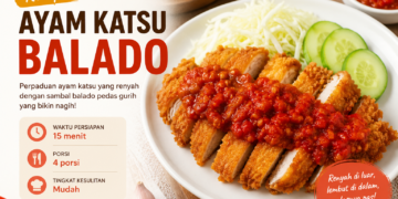 Resep Ayam Katsu Balado Renyah dan Pedas