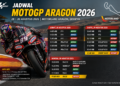 Jadwal MotoGP Aragon 2026