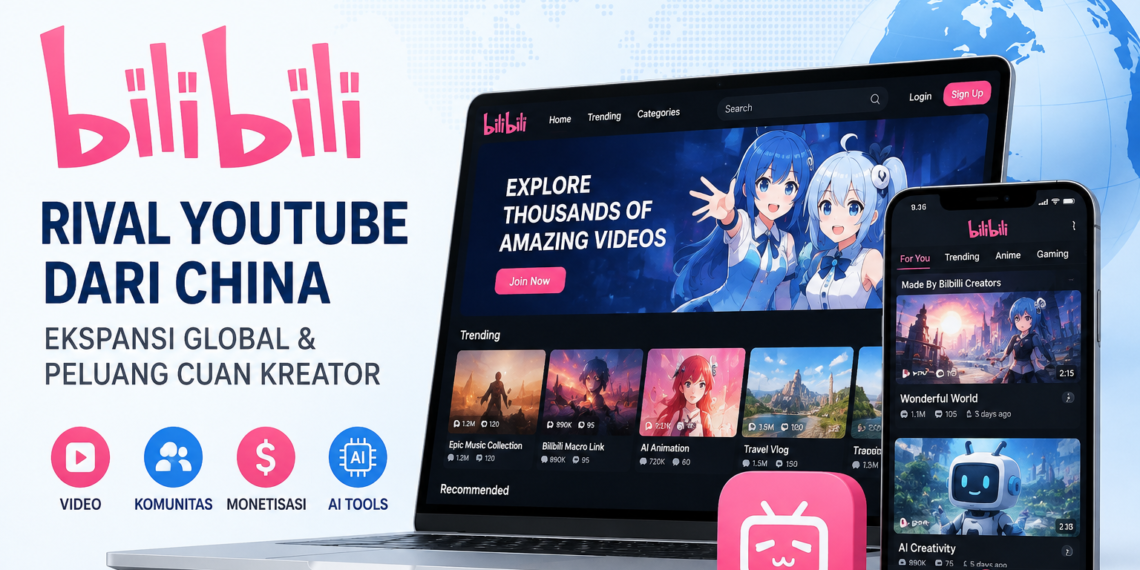 China Rilis Rival YouTube Bilibili