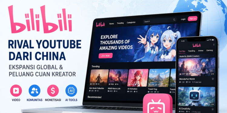 China Rilis Rival YouTube Bilibili