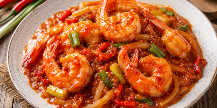 Udang Saus Padang Pedas Gurih
