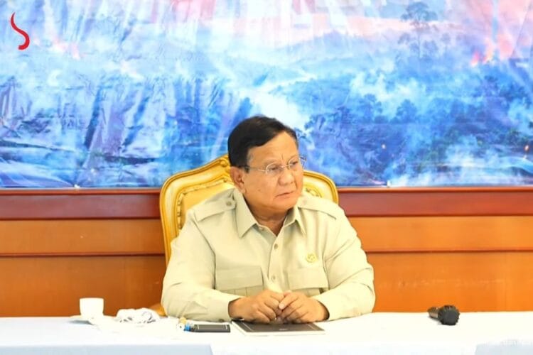 Prabowo Kerahkan 1.500 TNI untuk Tangani Karhutla Kalbar