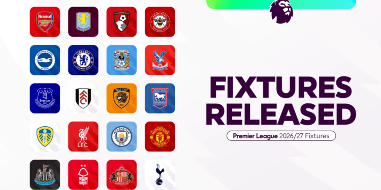 Jadwal Liga Inggris Pekan 1 2026/2027