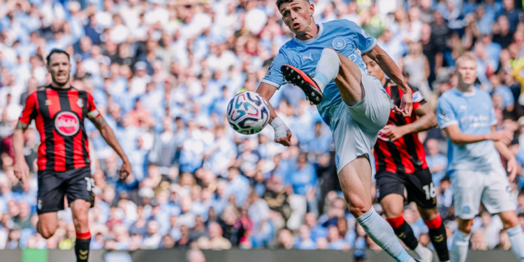 Man City vs Bournemouth 2-1
