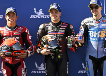Bezzecchi Pole Marc Marquez Kedua