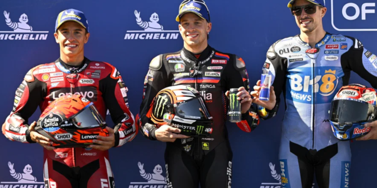 Bezzecchi Pole Marc Marquez Kedua