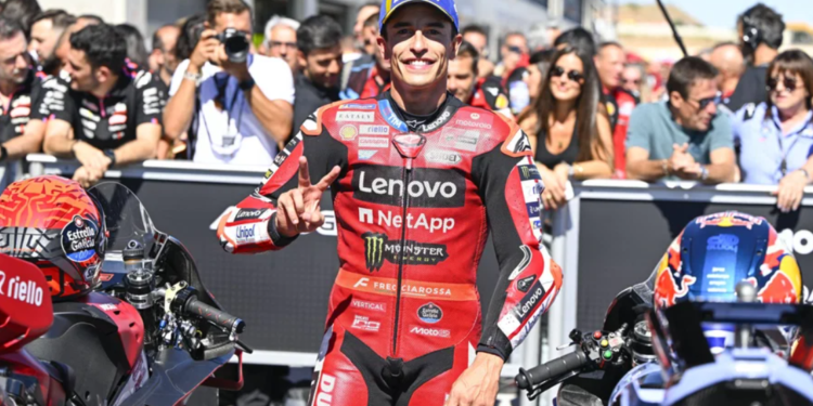 Marc Marquez memenangkan Sprint Race MotoGP Aragon 2026.