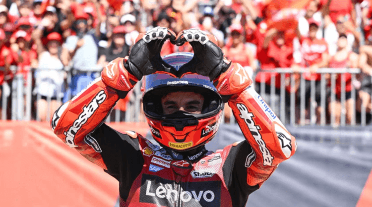 Marc Marquez resmi menjuarai balapan utama MotoGP Aragon