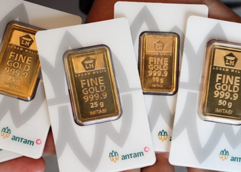 Harga Emas Antam Hari Ini Naik Tipis Jadi Rp2,677 Juta per Gram