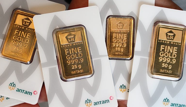 Harga Emas Antam Hari Ini Naik Tipis Jadi Rp2,677 Juta per Gram