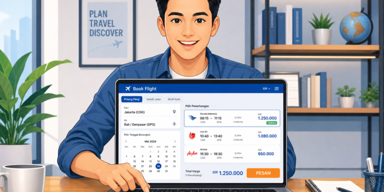 Booking Pesawat dan Hotel: Lebih Hemat Lewat OTA atau Website Resmi?