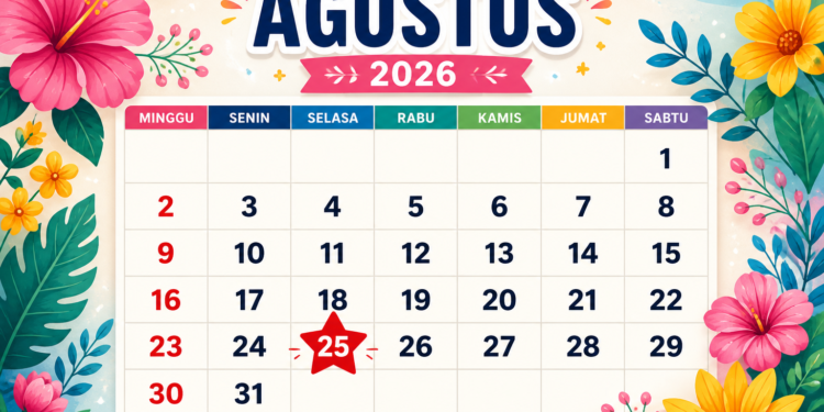 25 Agustus 2026 Libur Apa?