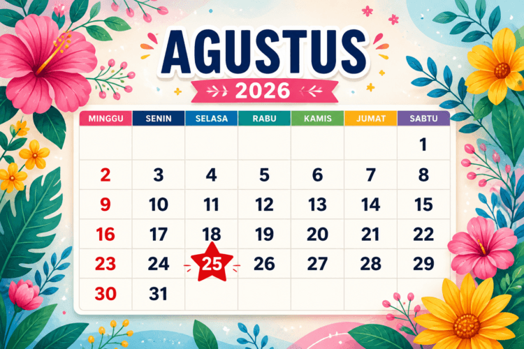 25 Agustus 2026 Libur Apa?