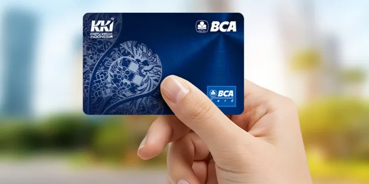 Gambar ilustrasi kartu kredit Bank BCA