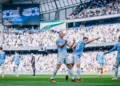 Manchester City merayakan gol di Premier League 2026/2027