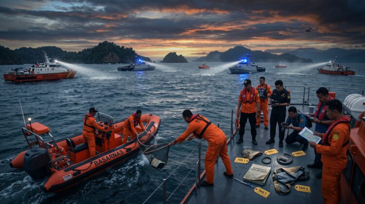 Hari Kelima Pencarian Jurnalis di Selat Sunda