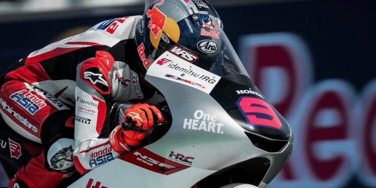 Veda Ega Pratama pada Moto3 Austria 2026