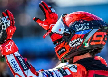 Marc Marquez memenangkan Sprint MotoGP San Marino 2026