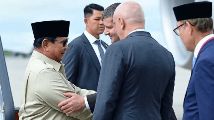 Prabowo Tiba di Rusia