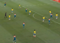 Pertandingan Australia melawan Brasil dalam laga persahabatan di Townsville