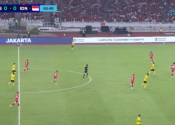 Pertandingan Timnas Indonesia melawan Malaysia di FIFA ASEAN Cup 2026