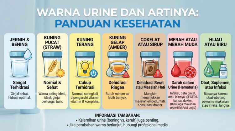 Warna Urine dan Artinya