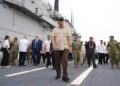 ITS Giuseppe Garibaldi tiba di Pelabuhan Tanjung Priok Jakarta