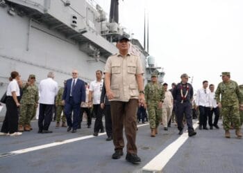 ITS Giuseppe Garibaldi tiba di Pelabuhan Tanjung Priok Jakarta