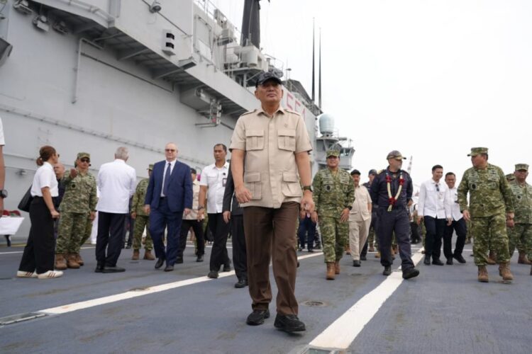 ITS Giuseppe Garibaldi tiba di Pelabuhan Tanjung Priok Jakarta