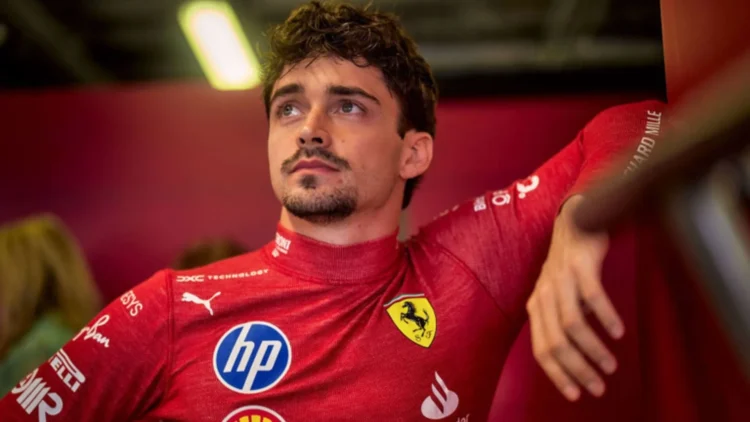 Charles Leclerc pembalap Ferrari Formula 1