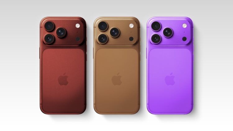 Tiga iPhone 18 Pro Series dalam beberapa pilihan warna