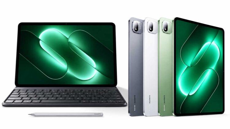 Xiaomi Pad 9 dan Xiaomi Pad 9 Pro dengan keyboard dan stylus