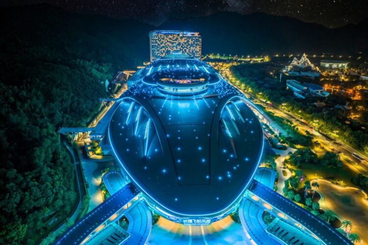 Chimelong Spaceship Park di Zhuhai, China