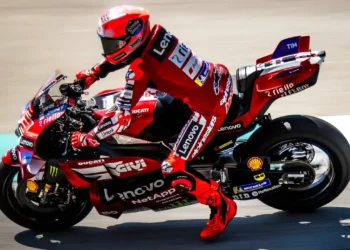 Pembalap Ducati Marc Marquez bersiap mengarungi seri balap MotoGP Austria 2026 di Sirkuit Red Bull Ring
