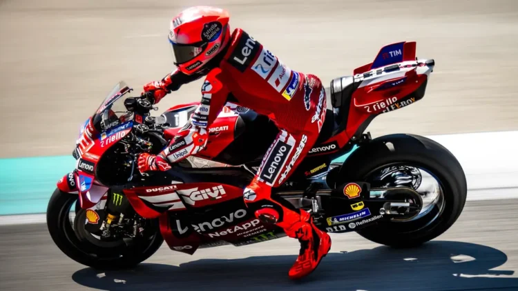 Pembalap Ducati Marc Marquez bersiap mengarungi seri balap MotoGP Austria 2026 di Sirkuit Red Bull Ring