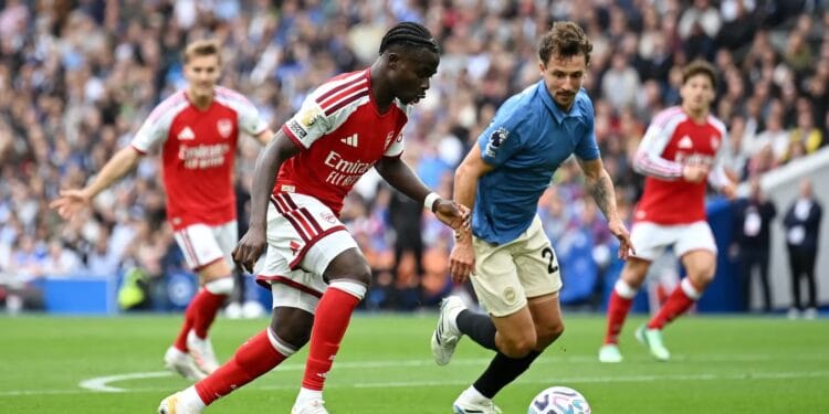 Pemain Arsenal dalam pertandingan Premier League