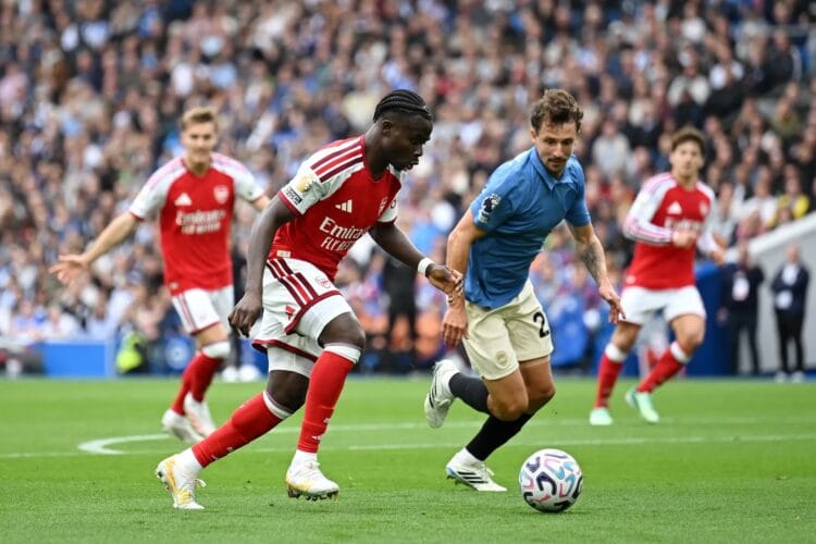 Pemain Arsenal dalam pertandingan Premier League