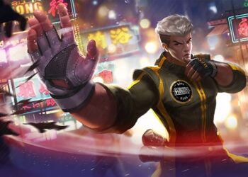 Ilustrasi hero Chou untuk panduan build Mobile Legends 2026