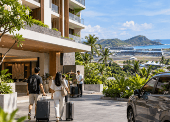 Ilustrasi hotel dan wisatawan menjelang MotoGP Mandalika 2026