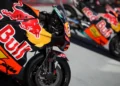 Motor Red Bull KTM di garasi MotoGP