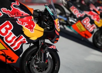 Motor Red Bull KTM di garasi MotoGP