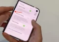Pengaturan Shift Left Edge pada layar iPhone Duo