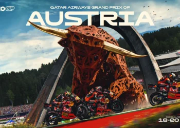 Ilustrasi resmi MotoGP Austria 2026 di Red Bull Ring
