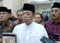 Nusron Wahid memberikan keterangan kepada wartawan