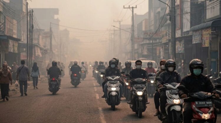Kualitas Udara Kalbar Bahaya Karhutla
