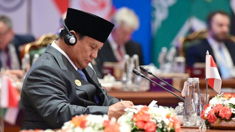 Pidato Prabowo di KTT BRICS, Tegaskan RI Tak Suka Didikte